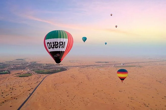 Hot Air Balloon desert views